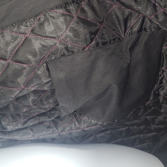 Chore Coat Outerwear Black Jacket Full Zip Quilted Lining Zip Ranch - Picture 6 of 9